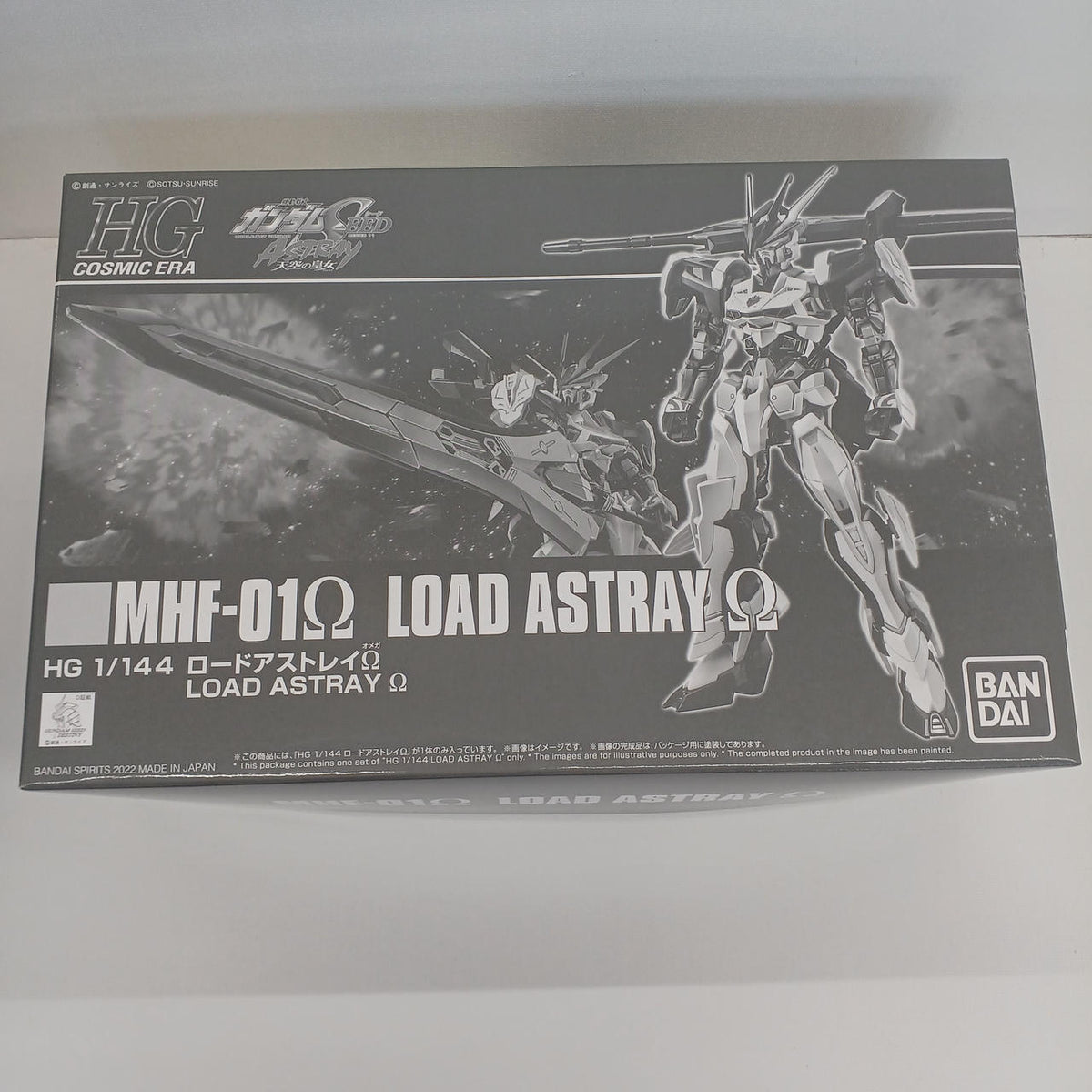 BANDAI Road Astray Ω 1/144 HG MHF-01Ω
