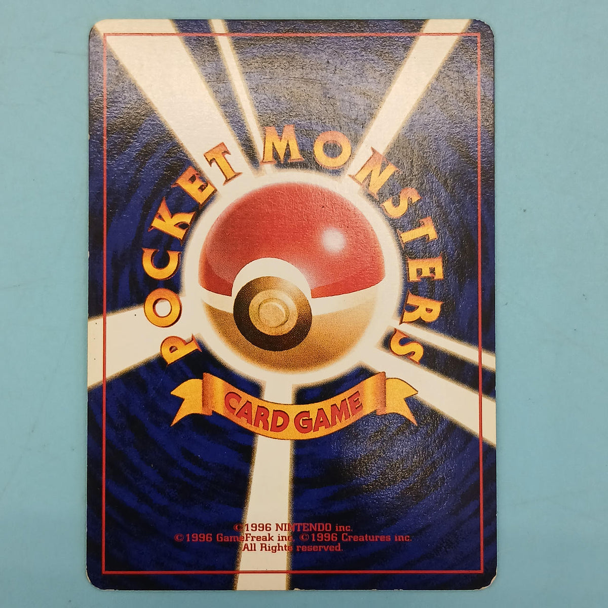 Pokémon Card Old Back: Erika's Bulbasaur Gym Expansion Vol. 2: Challenge from the Darkness