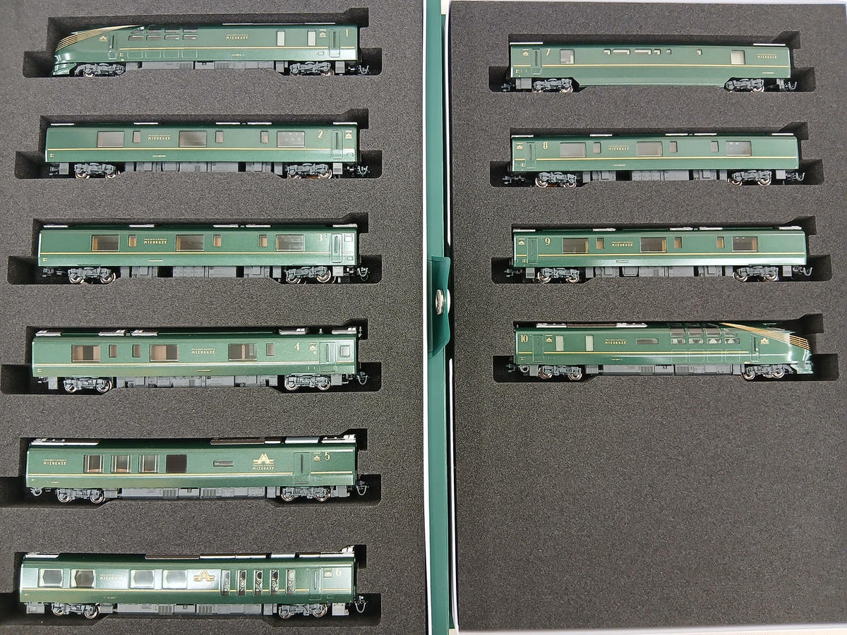 KATO 87 Series TWILIGHT EXPRESS Mizukaze 10-Car Set 10-1965 & 10-1966