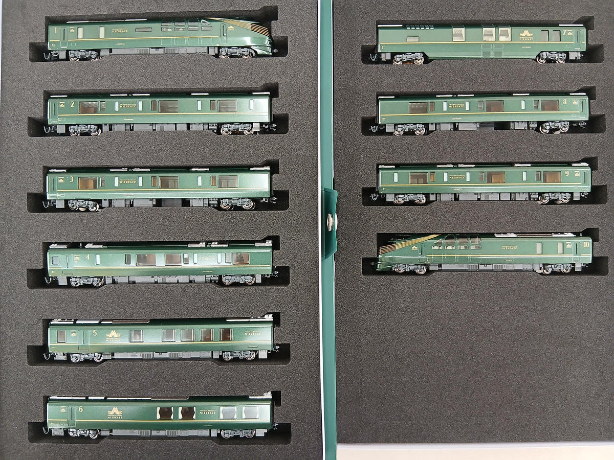 KATO 87 Series TWILIGHT EXPRESS Mizukaze 10-Car Set 10-1965 & 10-1966