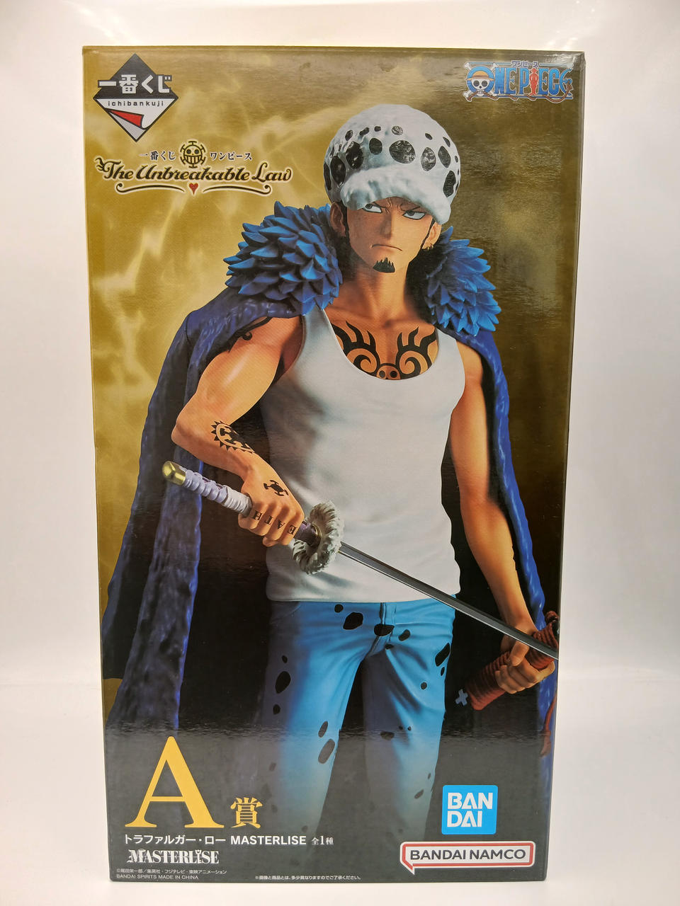 BANDAI Ichiban Kuji One Piece THE UNBREAKABLE LAW Prize A Trafalgar Law MASTERLISE