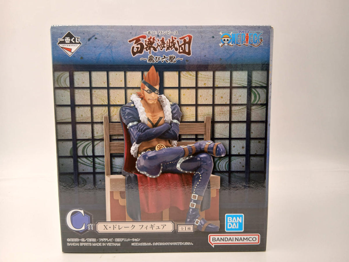 BANDAI Ichiban Kuji One Piece Beast Pirates ~Flying Six Pins~ Prize C X Drake Figure