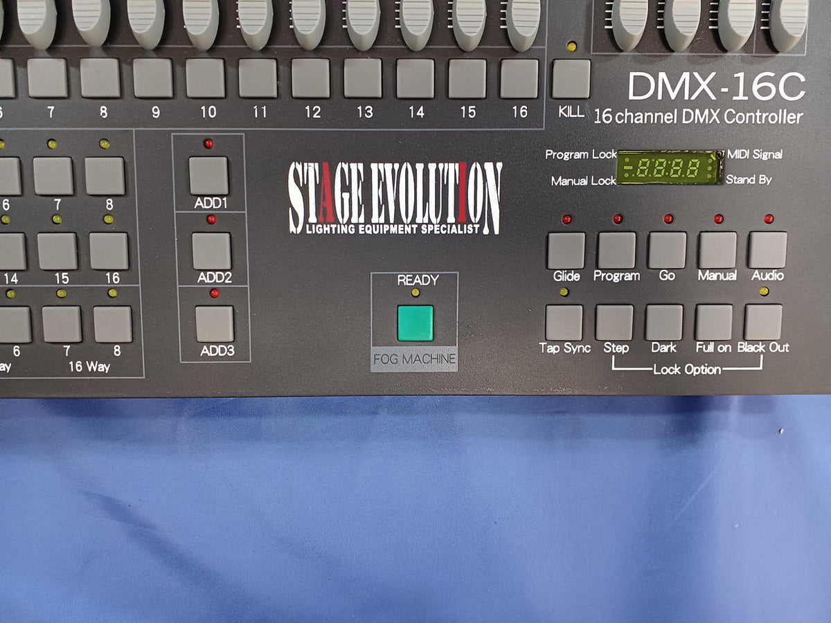 STAGE EVOLUTION Lighting Desk DMX-16C - Banzai Thrifting | BanzaiHobby