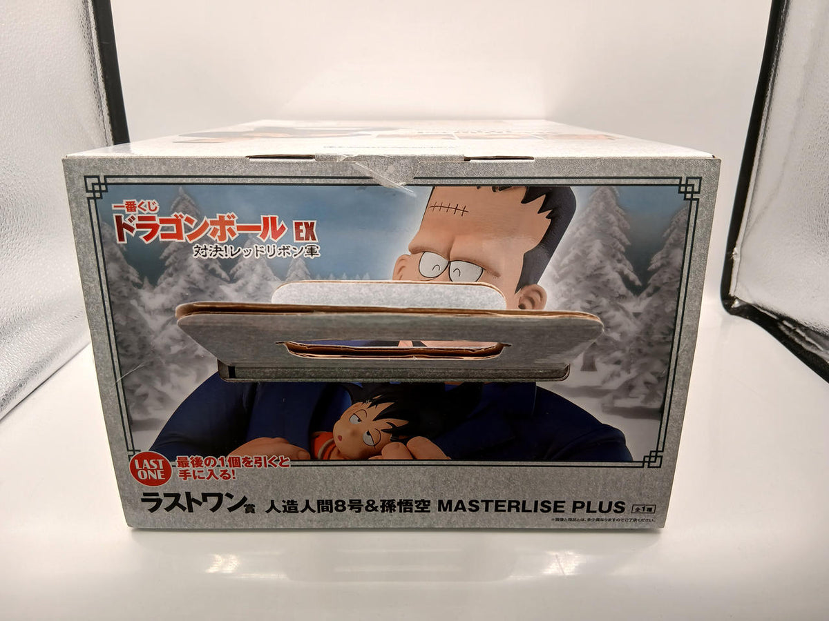 BANDAI Ichiban Kuji Dragon Ball EX Showdown! Red Ribbon Army Last One Prize Android 8 & Goku MASTERLISE P - Banzai Thrifting | BanzaiHobby