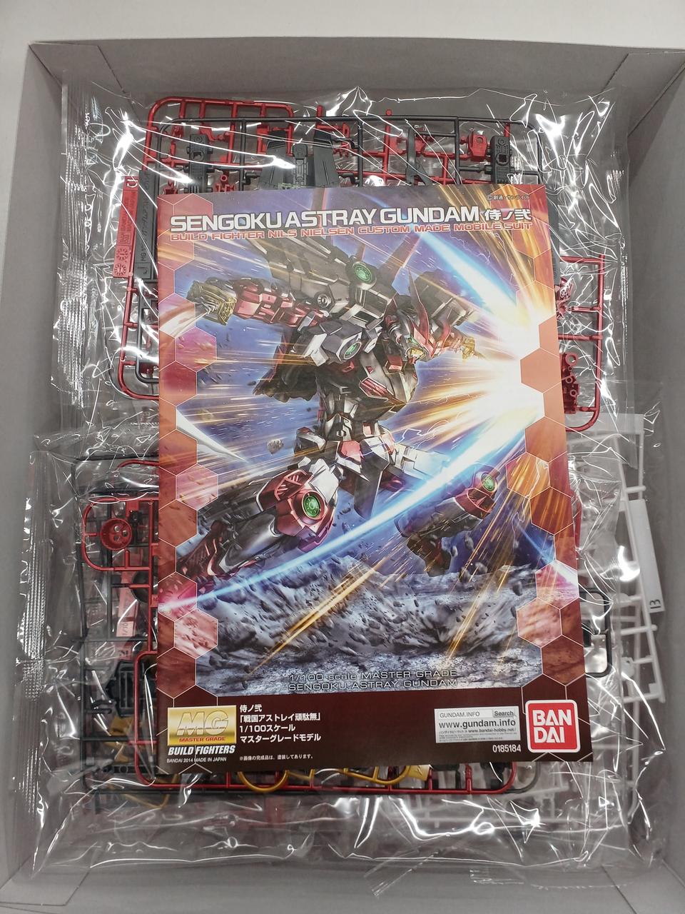 BANDAI Gundam Build Fighters MG Gundam Base Limited Sengoku Astray Gundamu Metallic - Banzai Thrifting | BanzaiHobby