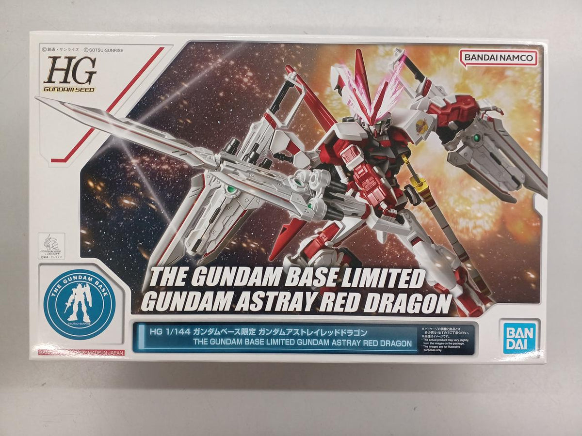 BANDAI Mobile Suit Gundam SEED DESTINY ASTRAY R HG Base Limited Gundam Astray Red Dragon - Banzai Thrifting | BanzaiHobby