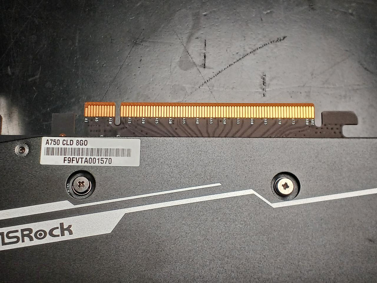 ASROCK Graphics Card: A750 CLD 8G0 - Banzai Thrifting | BanzaiHobby