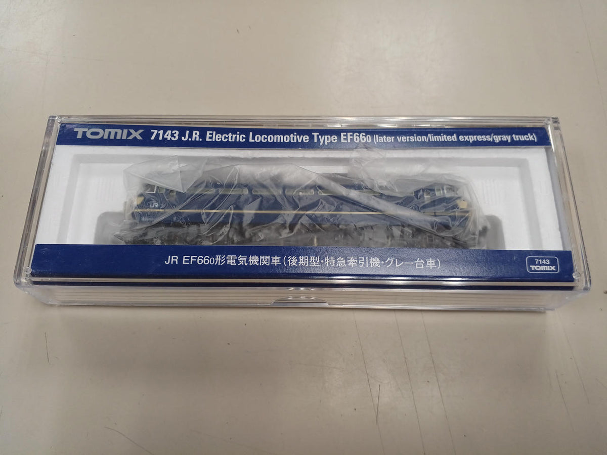 TOMIX Electric Locomotive JR EF660 Class (Late Model, Special Class Locomotive, Gray Bogies) - Banzai Thrifting | BanzaiHobby