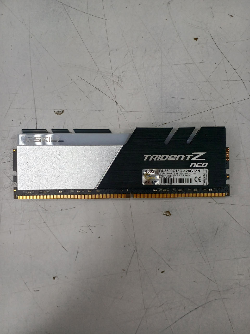 G.SKILL DDR4 Memory F4-3600C18Q-128GTZN - Banzai Thrifting | BanzaiHobby