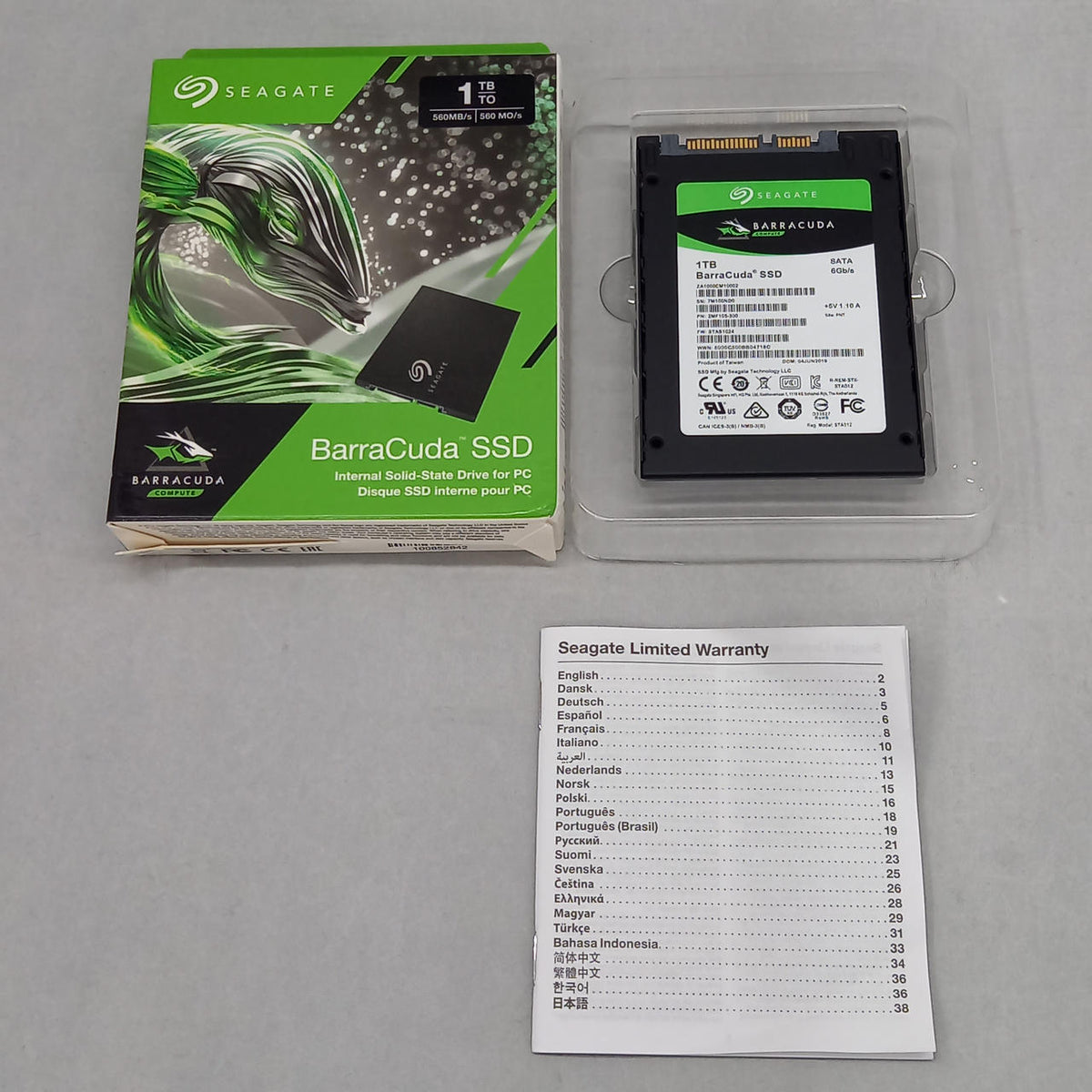 SEAGATE SSD 1TB ZA1000CM10002 - Banzai Thrifting | BanzaiHobby