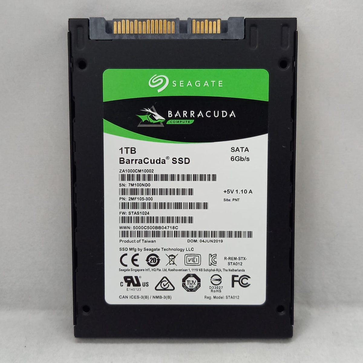 SEAGATE SSD 1TB ZA1000CM10002 - Banzai Thrifting | BanzaiHobby