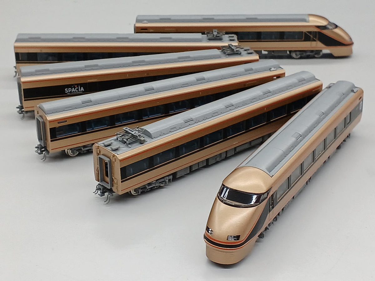 TOMIX N Gauge Spacia 92893 Tobu 100 Series Spacia Nikko Pilgrimage Spacia Set - Banzai Thrifting | BanzaiHobby