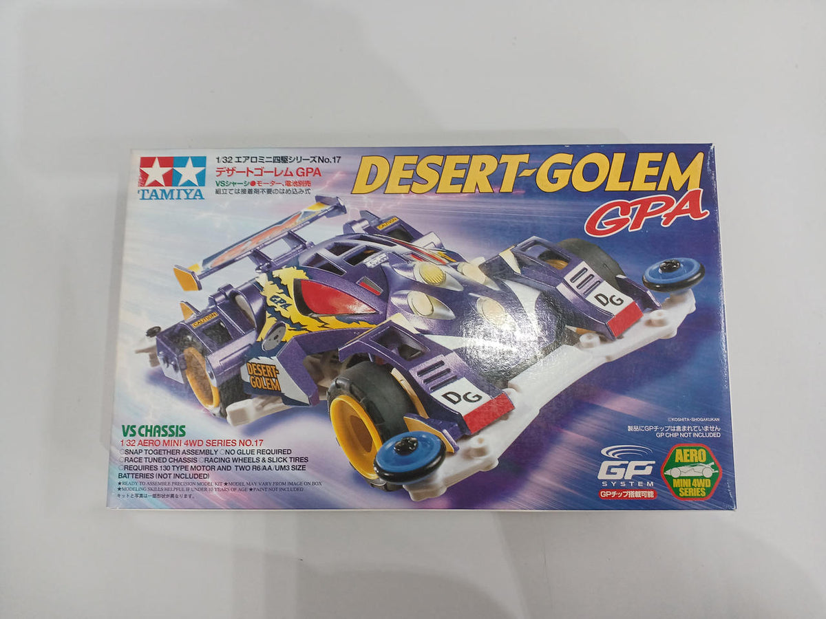 TAMIYA Aero Mini 4WD Series NO.17 Desert Golem GPA - Banzai Thrifting | BanzaiHobby