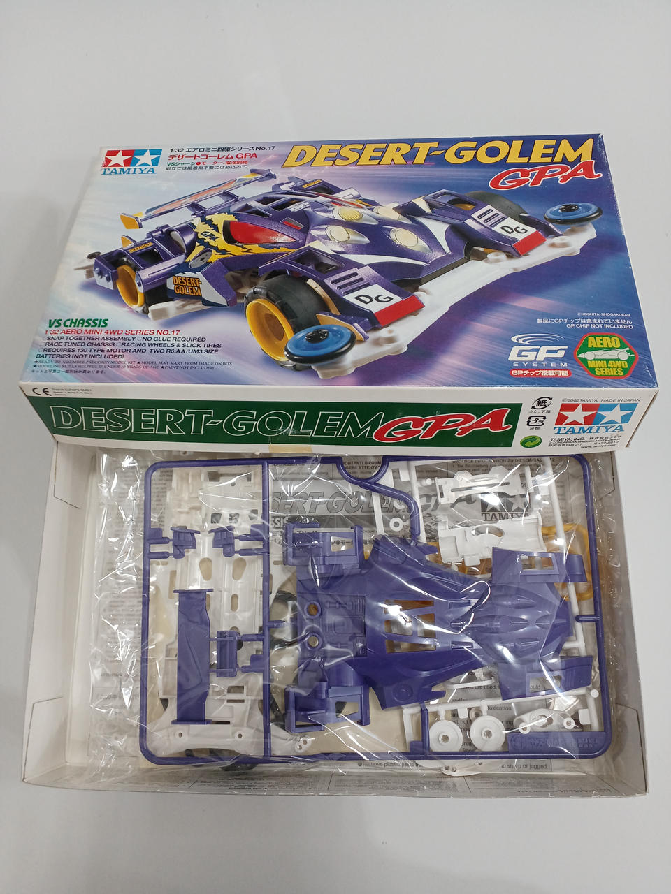 TAMIYA Aero Mini 4WD Series NO.17 Desert Golem GPA - Banzai Thrifting | BanzaiHobby