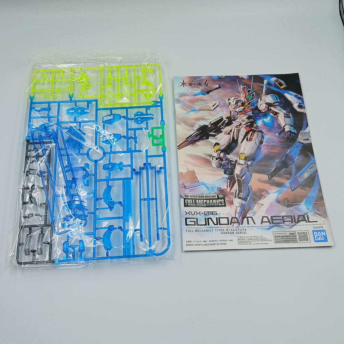 Ichiban Kuji (BANPRESTO) Prize A 1/100 Gundam Aerial Solid Clear XVX-016 - Banzai Thrifting | BanzaiHobby