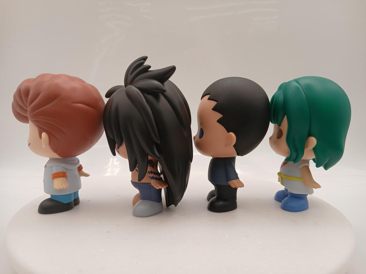 BANDAI Ichiban Kuji Yu Yu Hakusho Gate of the Demon World Arc G Prize SOFVIC Chu Complete 4-Type Set - Banzai Thrifting | BanzaiHobby