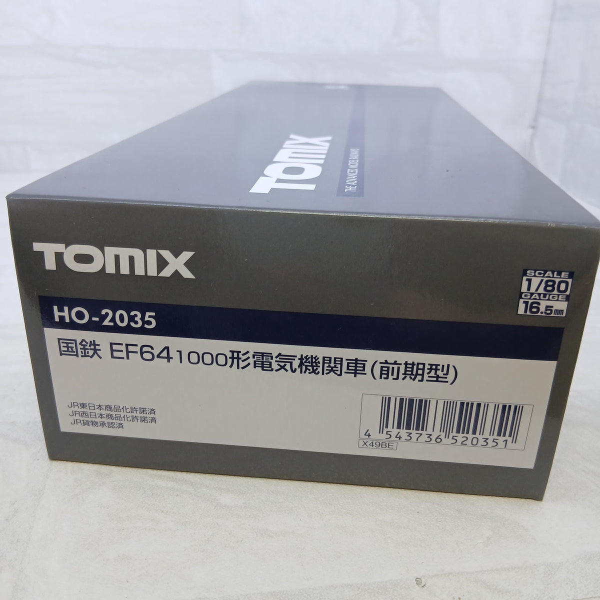TOMIX JNR EF64-1000 Electric Locomotive (Early Model) HO-2035 - Banzai Thrifting | BanzaiHobby