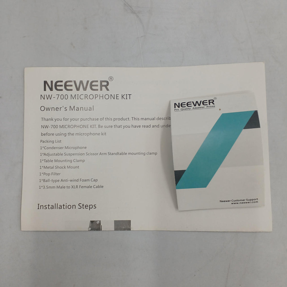 NEEWER Condenser Microphone Kit NW-700 - Banzai Thrifting | BanzaiHobby