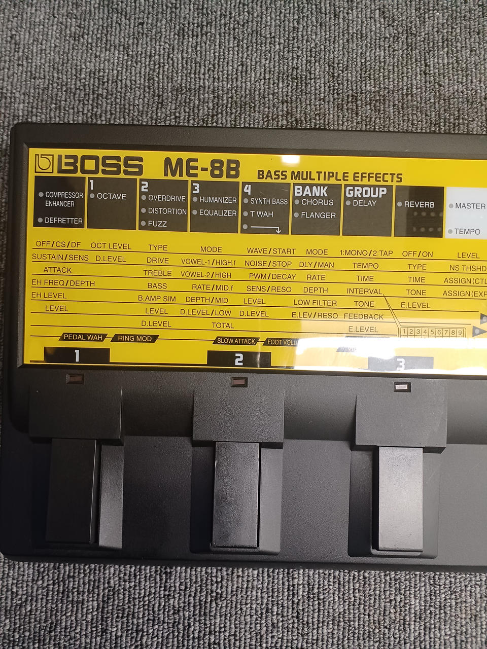 BOSS Multi-Effects Pedal ME-8B - Banzai Thrifting | BanzaiHobby