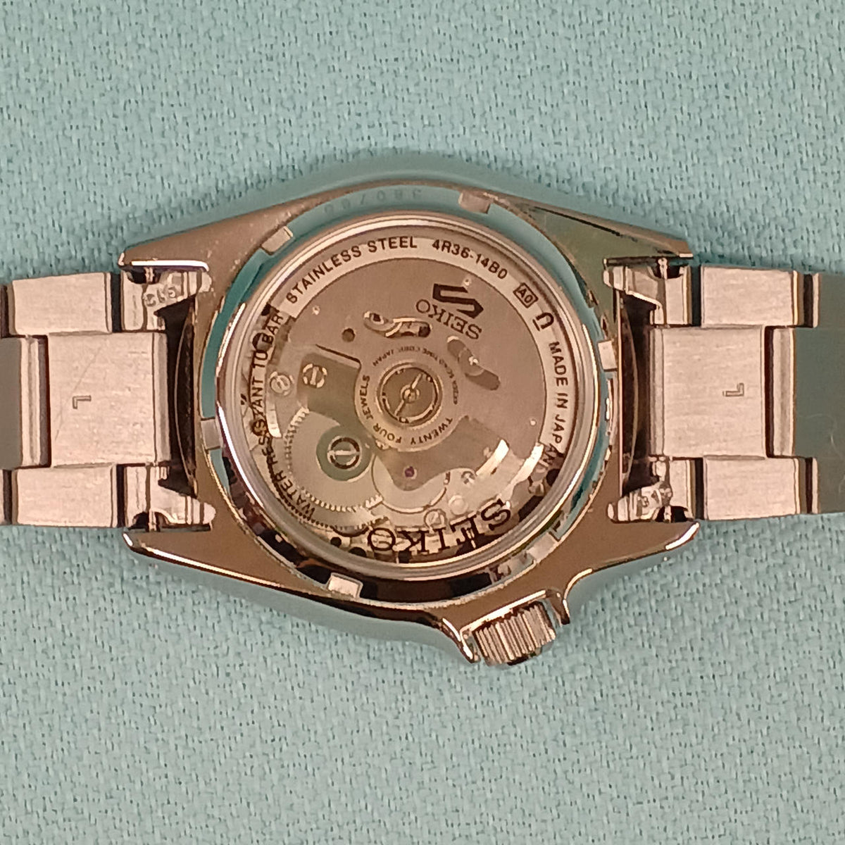 SEIKO Automatic Wristwatch 4R36-14B0 - Banzai Thrifting | BanzaiHobby
