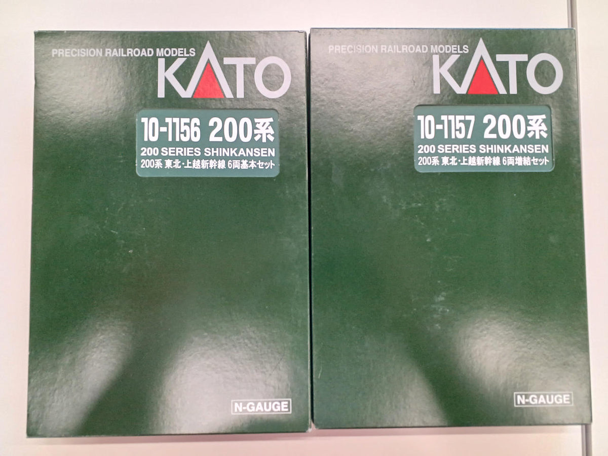 KATO N Gauge 10-1156/1157 200 Series Tohoku & Joetsu Shinkansen - Banzai Thrifting | BanzaiHobby