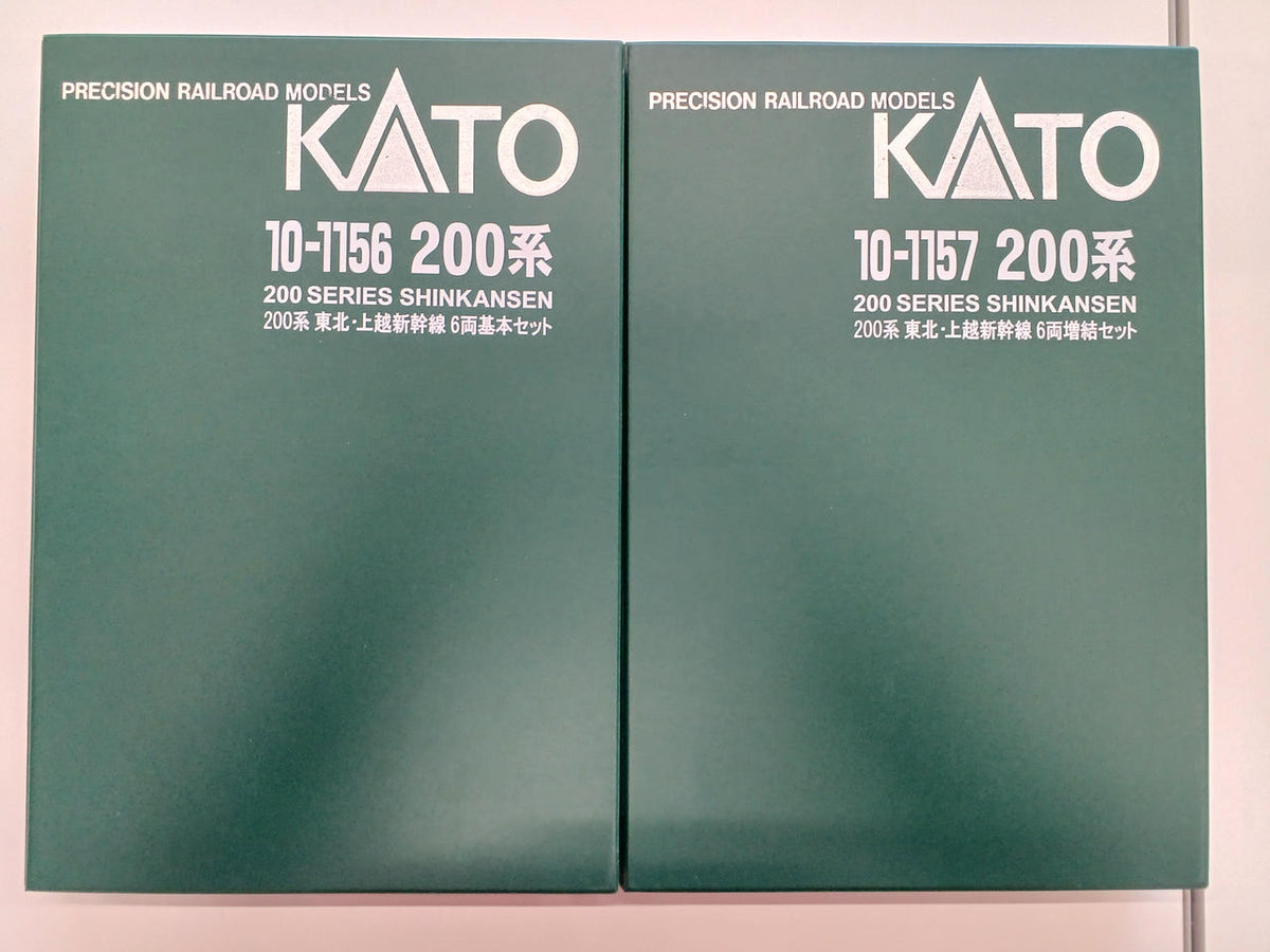 KATO N Gauge 10-1156/1157 200 Series Tohoku & Joetsu Shinkansen - Banzai Thrifting | BanzaiHobby