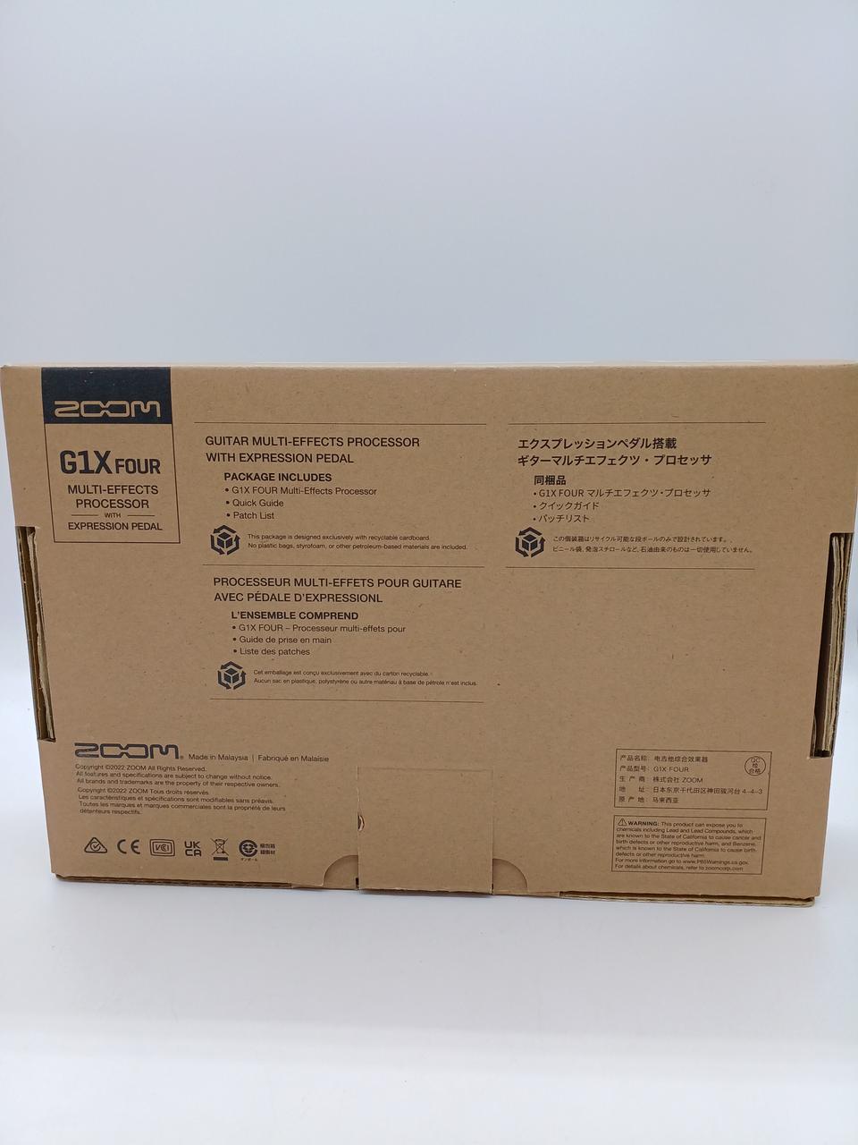 ZOOM Multi-Effects G1X FOUR - Banzai Thrifting | BanzaiHobby