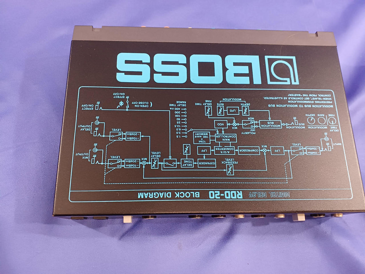 BOSS Effects pedal: RDD-20 - Banzai Thrifting | BanzaiHobby