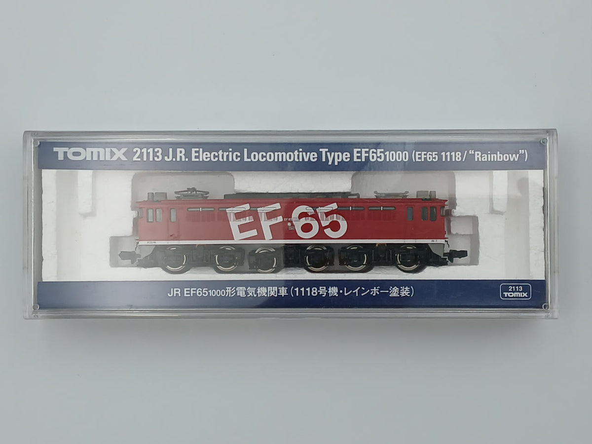 TOMIX N Gauge JR EF65 Class 1000 Electric Locomotive - Banzai Thrifting | BanzaiHobby