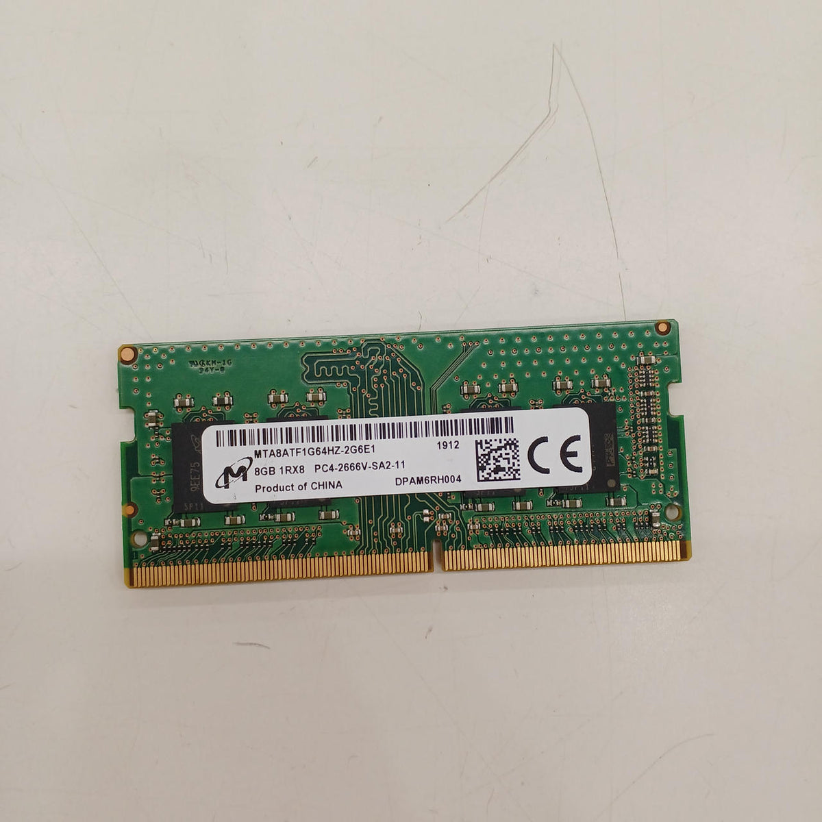 MICRON DDR4 Memory MTA8ATF1G64HZ-2G6E1 - Banzai Thrifting | BanzaiHobby