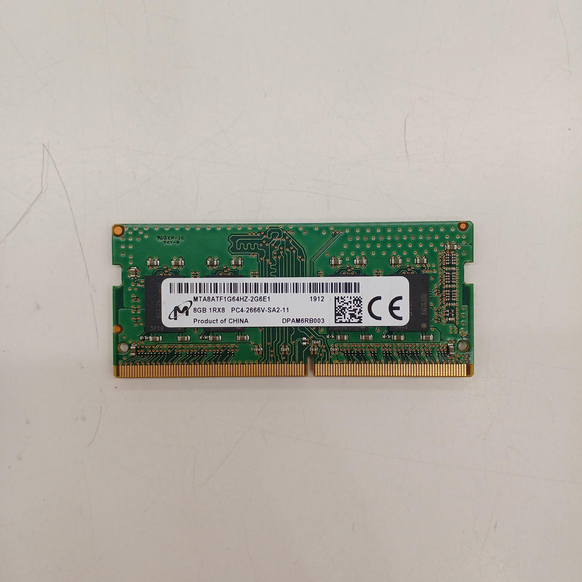 MICRON DDR4 Memory MTA8ATF1G64HZ-2G6E1 - Banzai Thrifting | BanzaiHobby