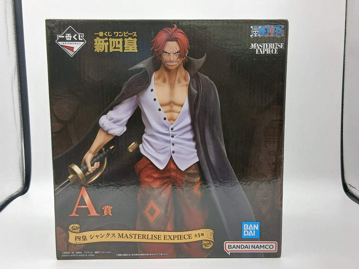 BANDAI Ichiban Kuji One Piece New Shiko A Prize Shiko Shanks MASTERLISE EXPIECE - Banzai Thrifting | BanzaiHobby