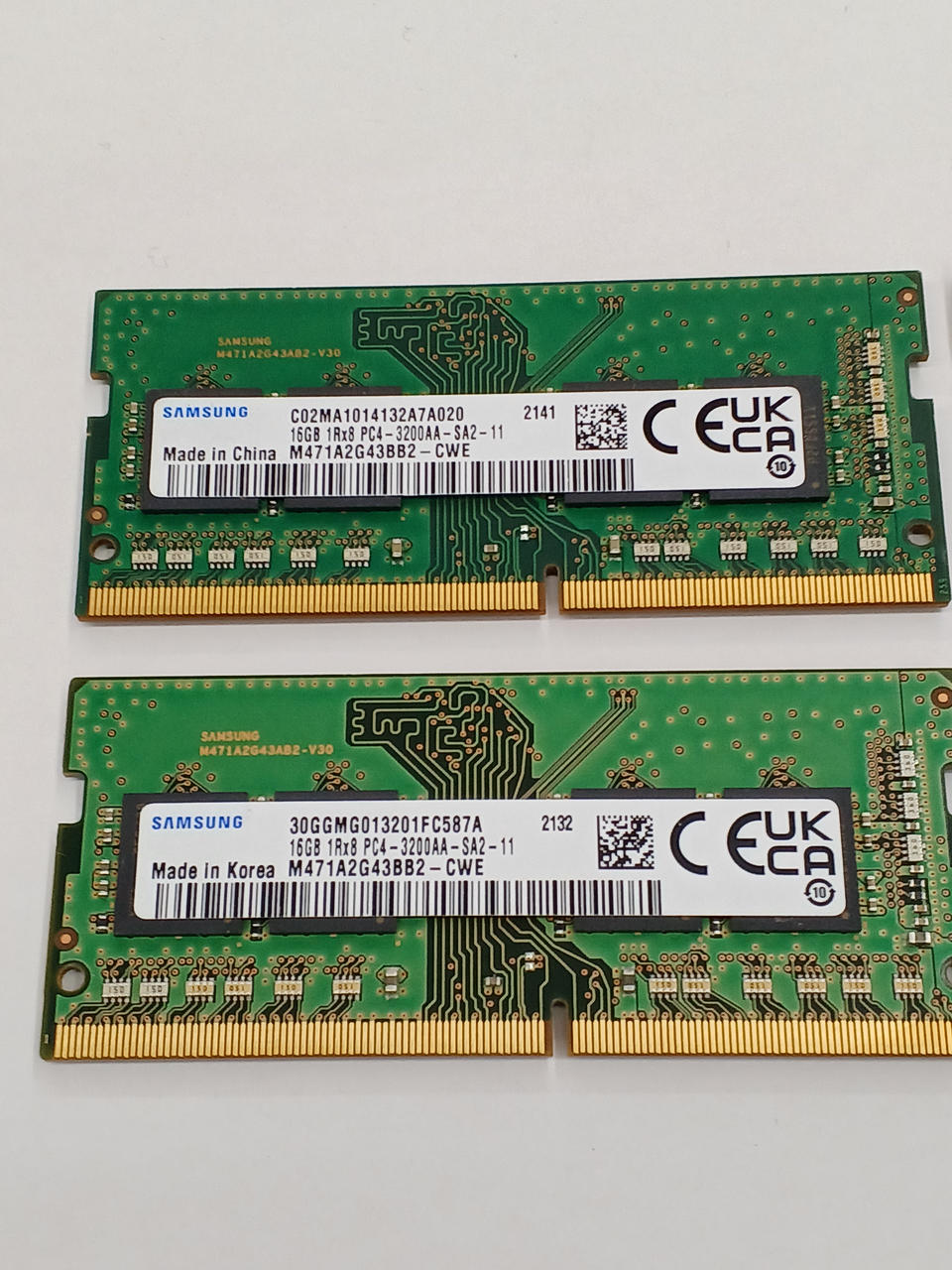 SAMSUNG PC4-25600 (DDR4-3200) 16GB / 4 Disks M471A2G43BB2 - Banzai Thrifting | BanzaiHobby