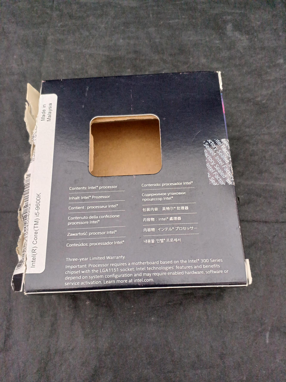 INTEL CPU CORE I5-9600K - Banzai Thrifting | BanzaiHobby