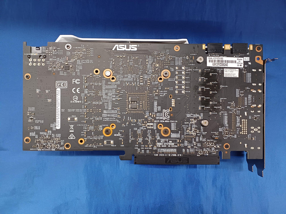 ASUS Graphics Card: DUAL-GTX1070-O8G - Banzai Thrifting | BanzaiHobby
