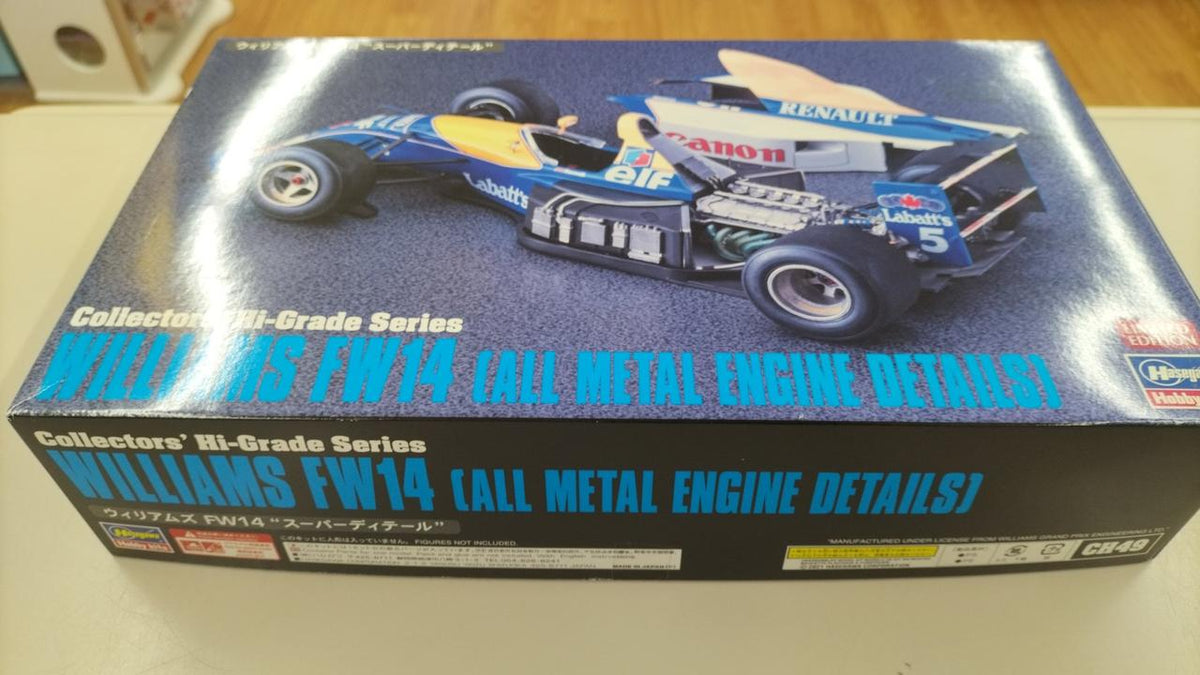 Hasegawa 1/24 Williams FW14 - Banzai Thrifting | BanzaiHobby