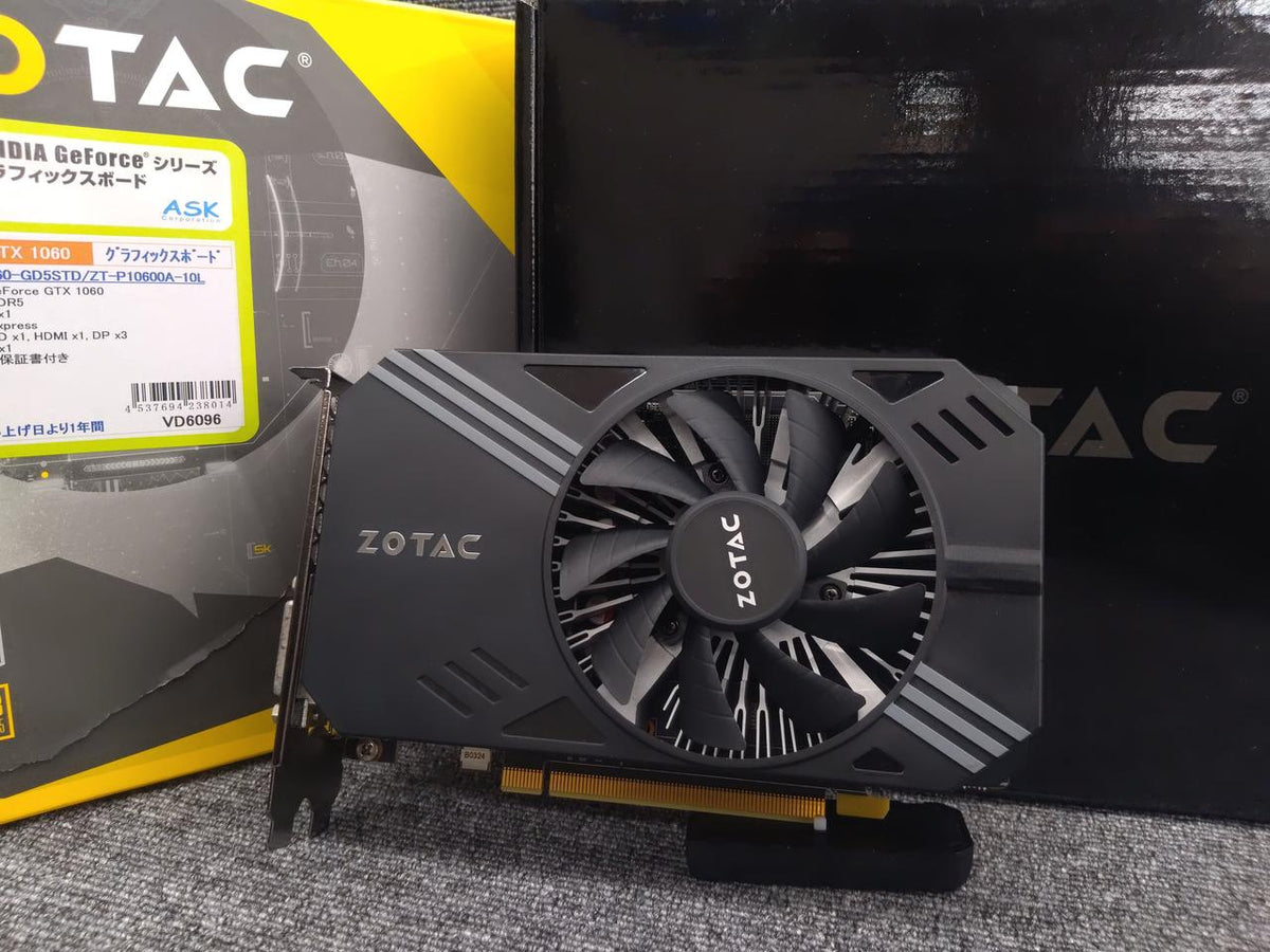 ZOTAC Graphics Board: ZT=GTX1060-GD5STD