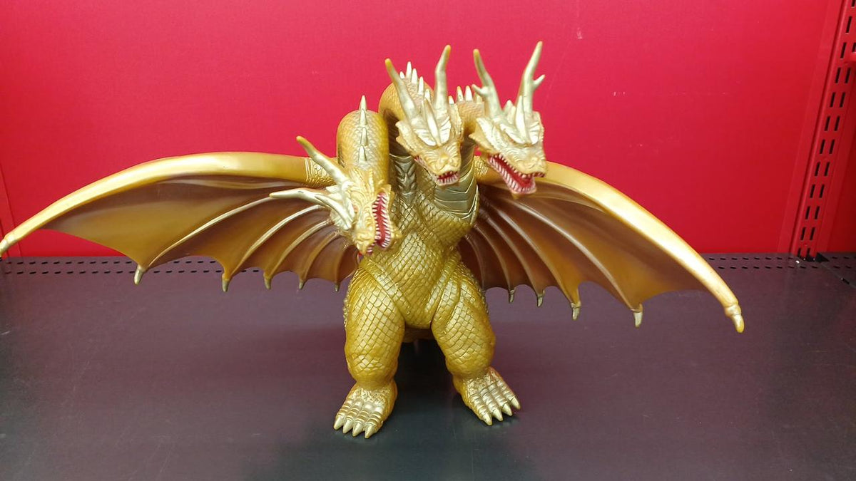 BANDAI Soft Vinyl Figure Mothra 3 King Ghidorah Approx. 25CM Made in China - BANDAI Banzai Hobby