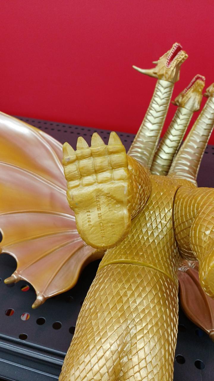 BANDAI Soft Vinyl Figure Mothra 3 King Ghidorah Approx. 25CM Made in China - BANDAI Banzai Hobby