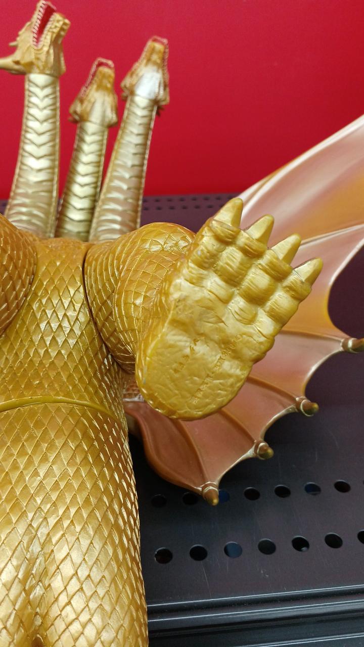 BANDAI Soft Vinyl Figure Mothra 3 King Ghidorah Approx. 25CM Made in China - BANDAI Banzai Hobby
