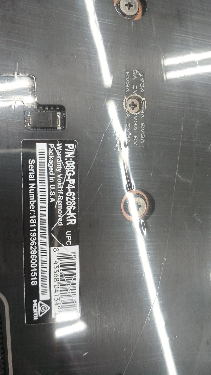 EVGA Graphics Card 08G-P4-6286-KR