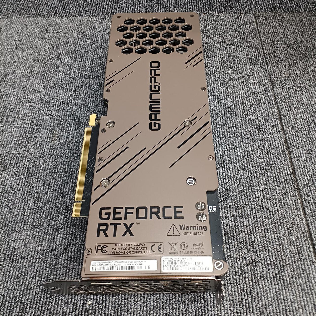 PALIT Graphics Card RTX3080 GAMING 10GB
