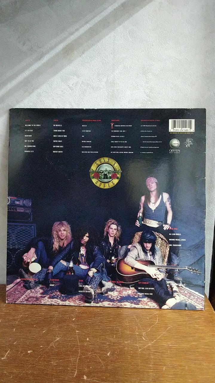 GEFFEN RECORDS APPETITE FOR DESTRUCTION GHS 24148