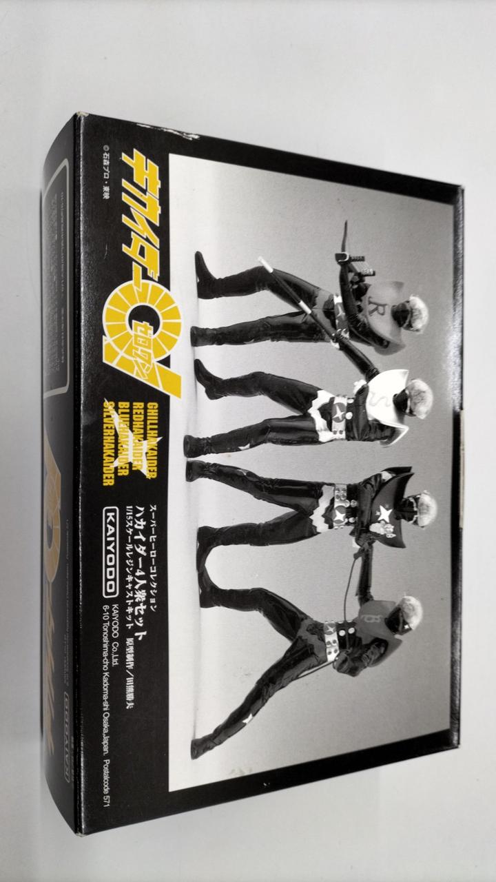Kaiyodo Android Kikaider Hakaider Four-Person Set - Banzai Thrifting | BanzaiHobby