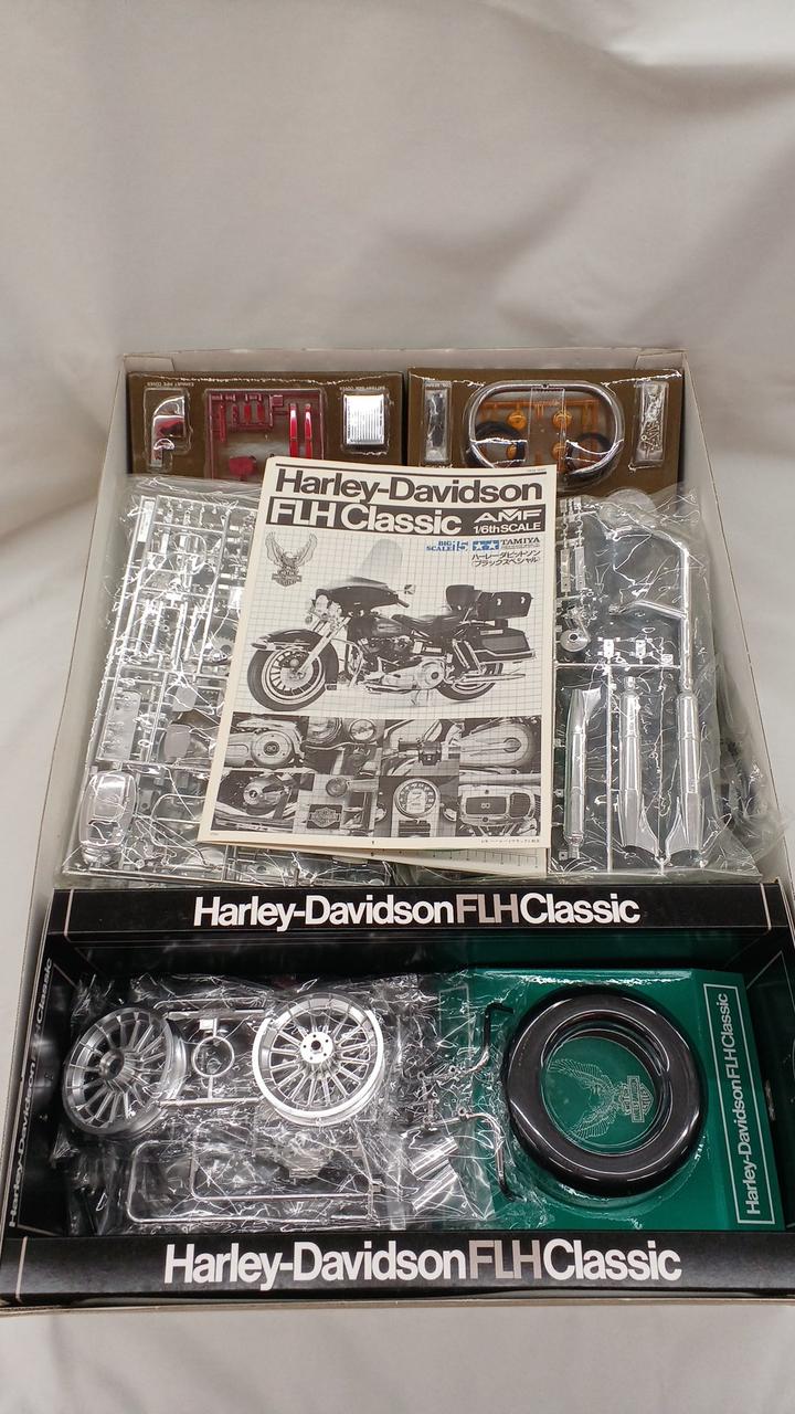 TAMIYA 1/6 Scale Harley-Davidson (Black Special) - Banzai Thrifting | BanzaiHobby