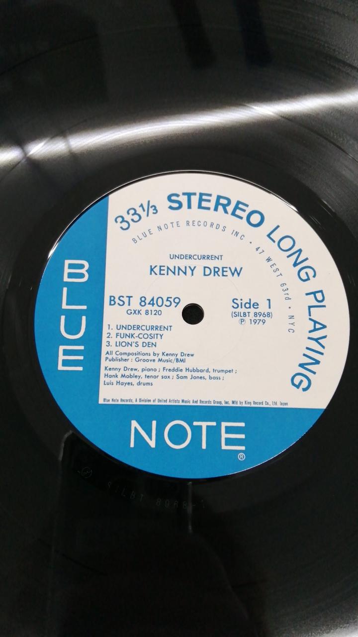 BLUE NOTE [EX] Kenny Drew / Undercurrent GXK8120