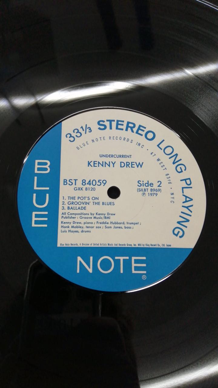 BLUE NOTE [EX] Kenny Drew / Undercurrent GXK8120
