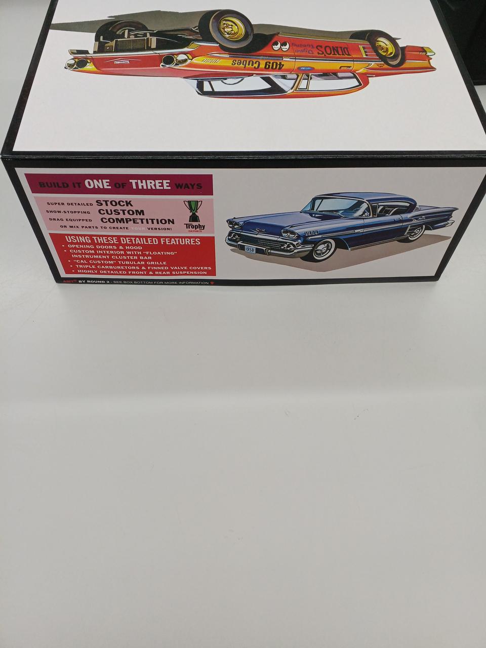 AMT 1/25 Plastic Model 1958 Chevy Impala Hardtop Ara Impala - Banzai Thrifting | BanzaiHobby