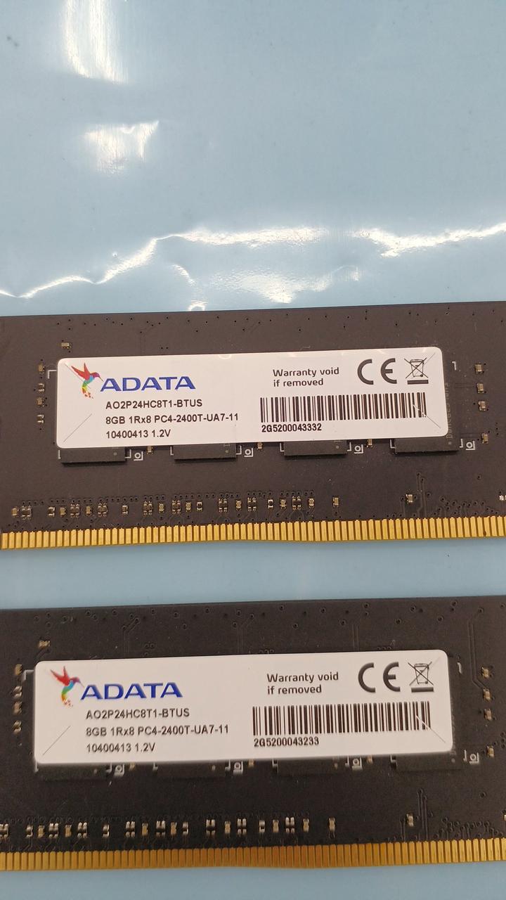 ADATA DDR4 Desktop Memory AO2P24HC8T1-BTUS