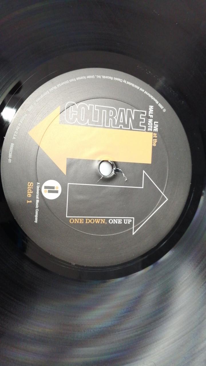 Universal Music ONE DOWN,ONE UP/JOHN COLRANE ONE DOWN,ONE UP/B0002380-01